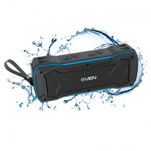 Акустика SVEN 2.0 PS-220 Bluetooth черный-синий