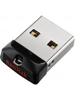 Флеш накопители SANDISK  16 Gb Cruzer Fit USB черный [sdcz33-016G-G35]