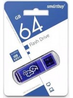 Флеш накопители SMARTBUY 64GB GLOSSY (dark blue)
