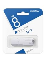 Флеш накопители SMARTBUY 8GB CLUE (white)