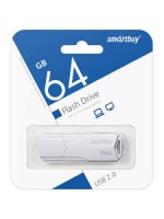 Флеш накопители SMARTBUY 64GB CLUE (white)