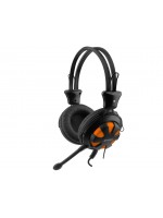 Наушники A4TECH  HS-28 (Orange/Black)