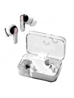 Наушники AKSBERRY B21 Crystal TWS (white)
