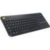 Клавиатура LOGITECH  K400 Plus WL Black