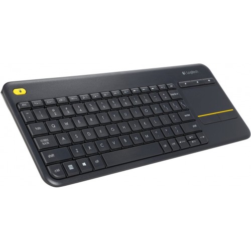 Клавиатура LOGITECH  K400 Plus WL Black