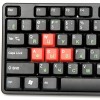 Клавиатура DIALOG KS-030U BLACK-RED