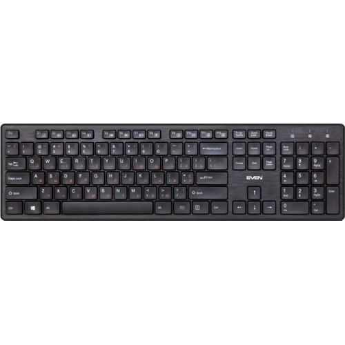 Клавиатура SVEN  KB-E5800W black