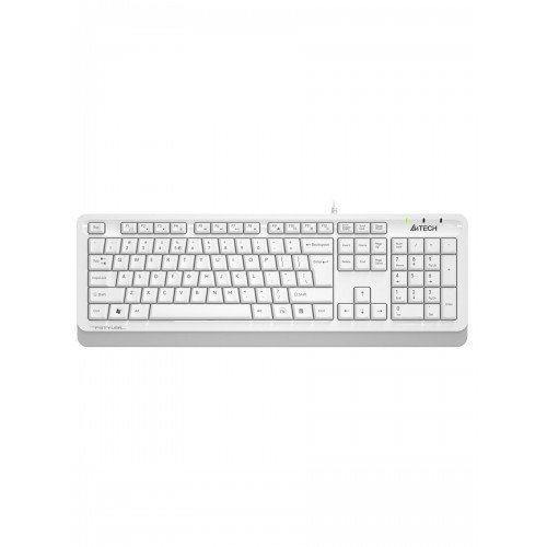 Клавиатура A4TECH FKS10 (White) USB
