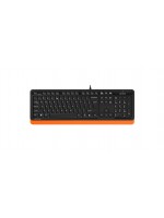 Клавиатура A4TECH  Fstyler FK10 (black/orange), USB