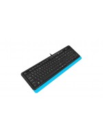 Клавиатура A4TECH  Fstyler FK10 USB black/blue