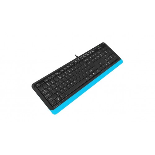 Клавиатура A4TECH  Fstyler FK10 USB black/blue
