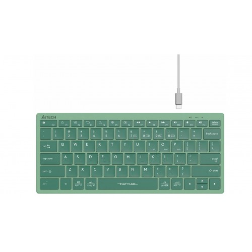 Клавиатура A4TECH  Fstyler FBX51C (green)