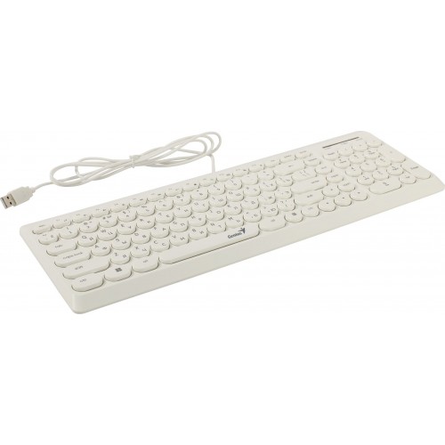 Клавиатура GENIUS SlimStar Q200 USB white (31310020412)