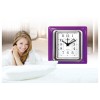 Часы CENTEK  СТ-7204 фиолетовый/хром