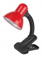 Настольная лампа ЭРА  N-102 40W E27 красный