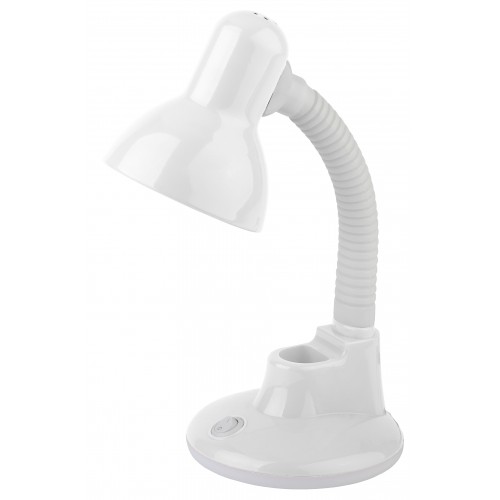 Настольная лампа ЭРА  N-215-E27-40W-W белый
