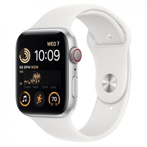 Смарт-часы APPLE Watch SE 2022 (A2723)44mm Sil Alu White Sp M/L GPS