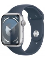 Смарт-часы APPLE Watch S9 GPS 45mm Silver Alum Storm Blue Sp/b - S/M