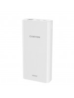 Внешний аккумулятор CANYON  PB-2001 20000mAh, White (CNE-CPB2001W)