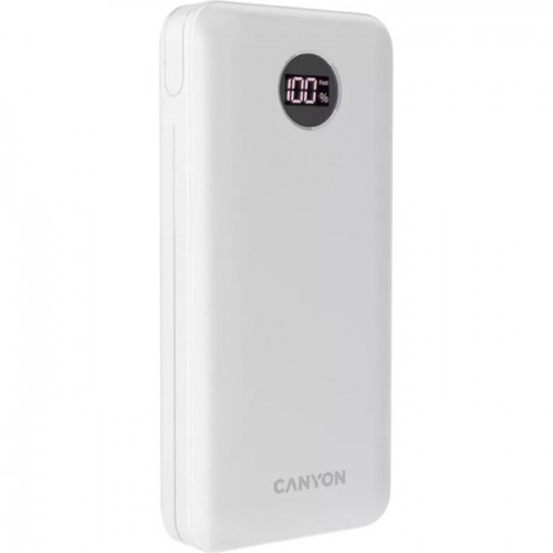Внешний аккумулятор CANYON  20000mAh PB-2002 PD White (CNE-CPB2002W)