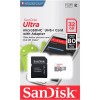 Карта памяти SANDISK microSDHC32GB Ultra UHS-I+ad (SDSQUNS-032G-GN3MA)