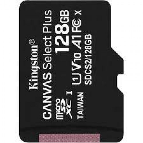 Карта памяти KINGSTON microSDXC 128Gb Canvas Select+ A1 (R100/W85)