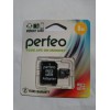 Карта памяти PERFEO  microSD 8GB Class 10 w/o adapter