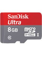 Карта памяти SANDISK ULTRA 8GB microSDHC UHS-I(SDSQUAR-8G-GN6MA)