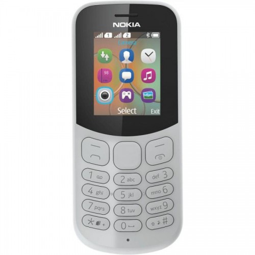 Мобильный телефон NOKIA 130 Dual SIM (grey) TA-1017