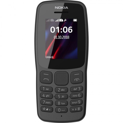 Мобильный телефон NOKIA 106 Dual SIM (gray)TA-1114