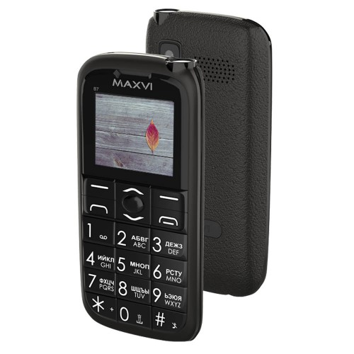 Мобильный телефон MAXVI B7 Black