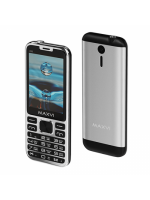 Мобильный телефон MAXVI  X10 metallic silver