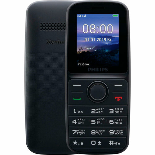 Мобильный телефон PHILIPS E109 Xenium (black)