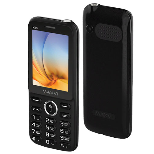 Мобильный телефон MAXVI  K18 Black