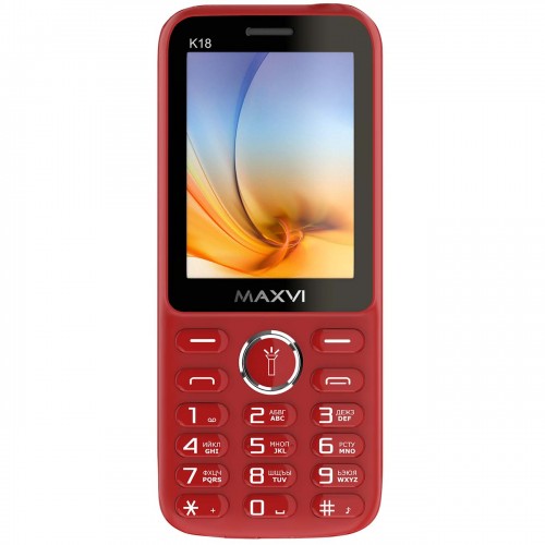 Мобильный телефон MAXVI K18 Red