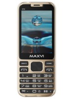 Мобильный телефон MAXVI  X10 metallic Gold