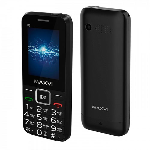 Мобильный телефон MAXVI  P2 (black)