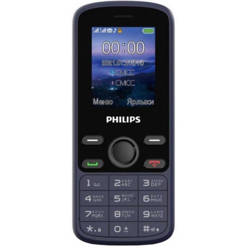 Мобильный телефон PHILIPS E111 (blue)