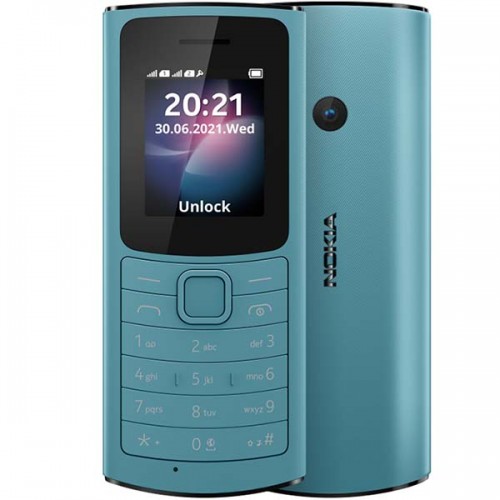Мобильный телефон NOKIA 110 DS 4G Aqua (TA-1386)