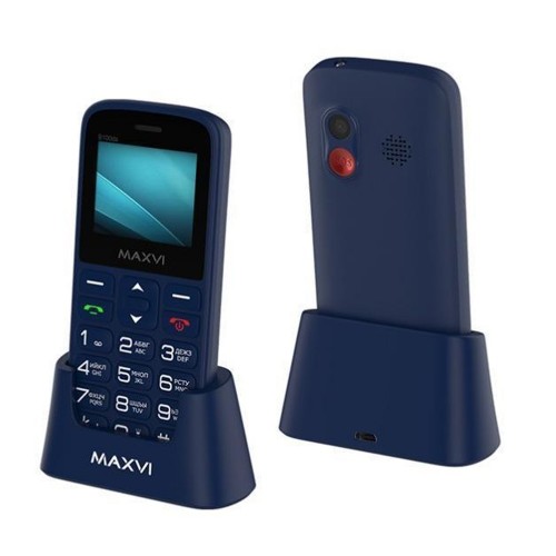 Мобильный телефон MAXVI  B100ds (blue)