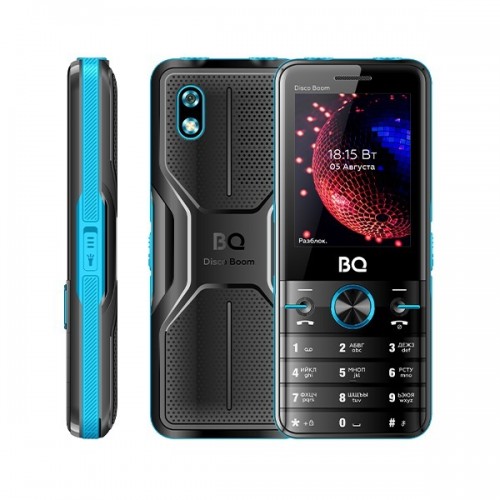 Мобильный телефон BQ BQM-2842 Disco Boom (Black+Blue)