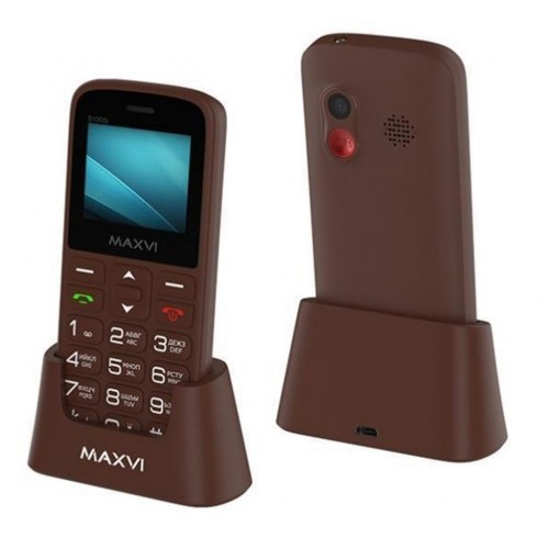 Мобильный телефон MAXVI B100ds (brown)