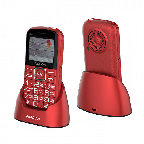 Мобильный телефон MAXVI B5ds (red)