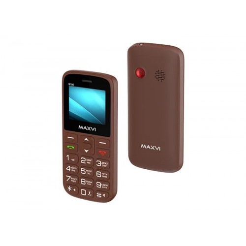 Мобильный телефон MAXVI  B100 (Brown)