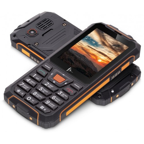 Мобильный телефон F+ R280C Black-orange