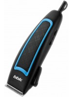 Машинка для стрижки BBK BHK105 черный/темно-синий