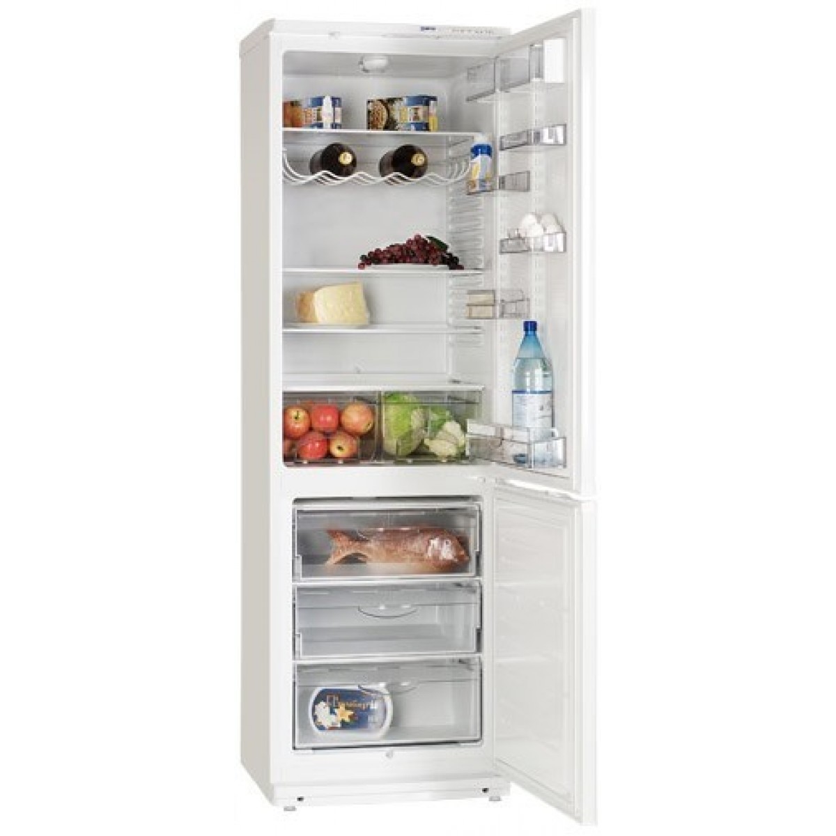 Купить новый холодильник атлант. Холодильник Атлант 6024-031. Атлант XM-6024-031. Холодильник двухкамерный Атлант XM-6024-031 белый. Холодильник Атлант XM 6024-031.