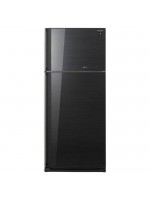 Холодильник SHARP  SJ-GV58ABK черное стекло