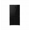 Холодильник LEX LCD505BlGID черный/стекло