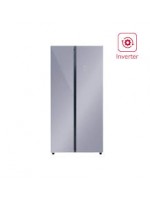 Холодильник LEX LSB520SlGID серебро/стекло